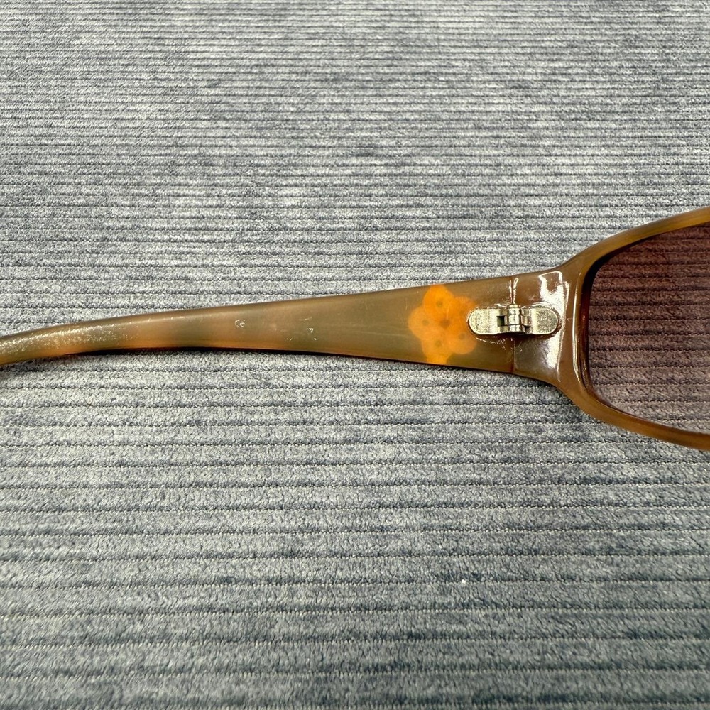 Mudd Vintage Tortoise Shell Flower Sunglasses Bro… - image 6